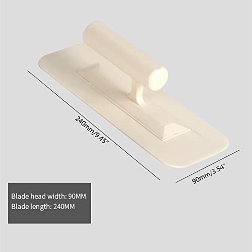 JAGTRADE Plastering Trowel for Wall Tile Flooring Plastic Concrete Trowel Bricklayer Concrete Tools Building Trowel with Handle - Image 3