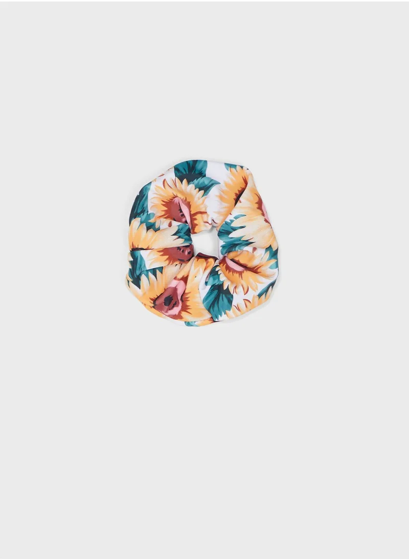 NASTY GAL Floral Print Halter Neck Bikini