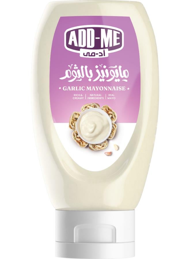 Add-Me Garlic Mayonnaise Squeeze Pack 360 Gram