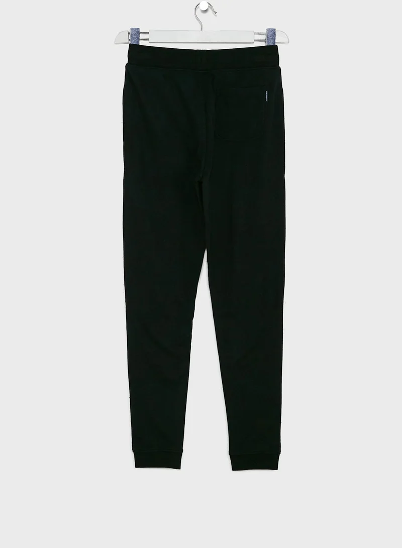 bhpoloclub Kids Drawstring Cuffed Sweatpants