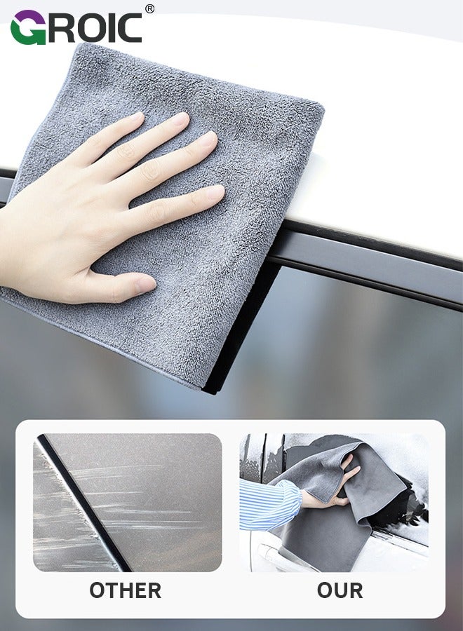 GROIC Polishes Ceramic Coating Removal Towel, Ultra Soft, Suede Material Will Not Damage Surfaces Lint Free, Low Absorbent Microfiber Designed for Ceramic Nano Coating Applications - Image 4