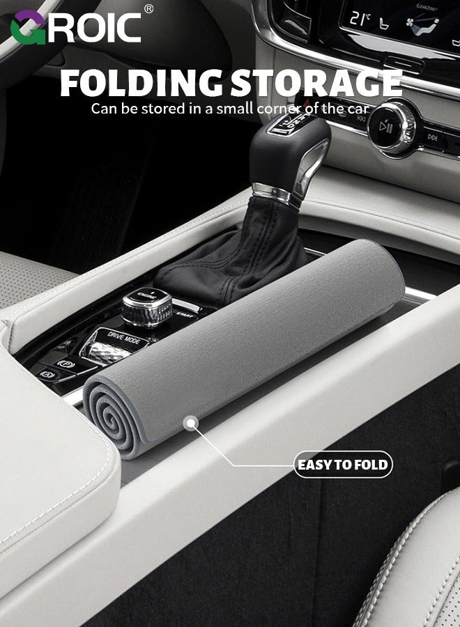 GROIC Polishes Ceramic Coating Removal Towel, Ultra Soft, Suede Material Will Not Damage Surfaces Lint Free, Low Absorbent Microfiber Designed for Ceramic Nano Coating Applications - Image 5