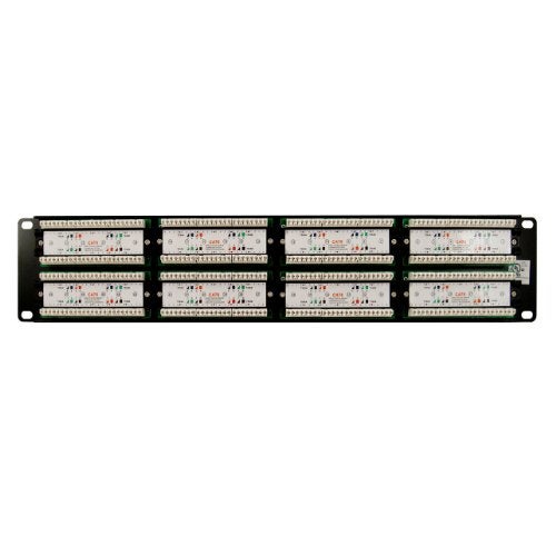 VC VERTICAL CABLE Vertical Cable Cat6 48 Port 19" Horizontal Rackmount 2U Patch Panel - Image 3