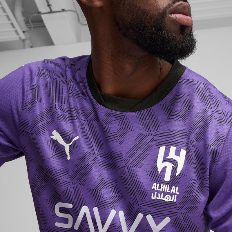 PUMA Al-Hilal SFC 24/25 Mens Purple Third Replica Jersey - Image 5
