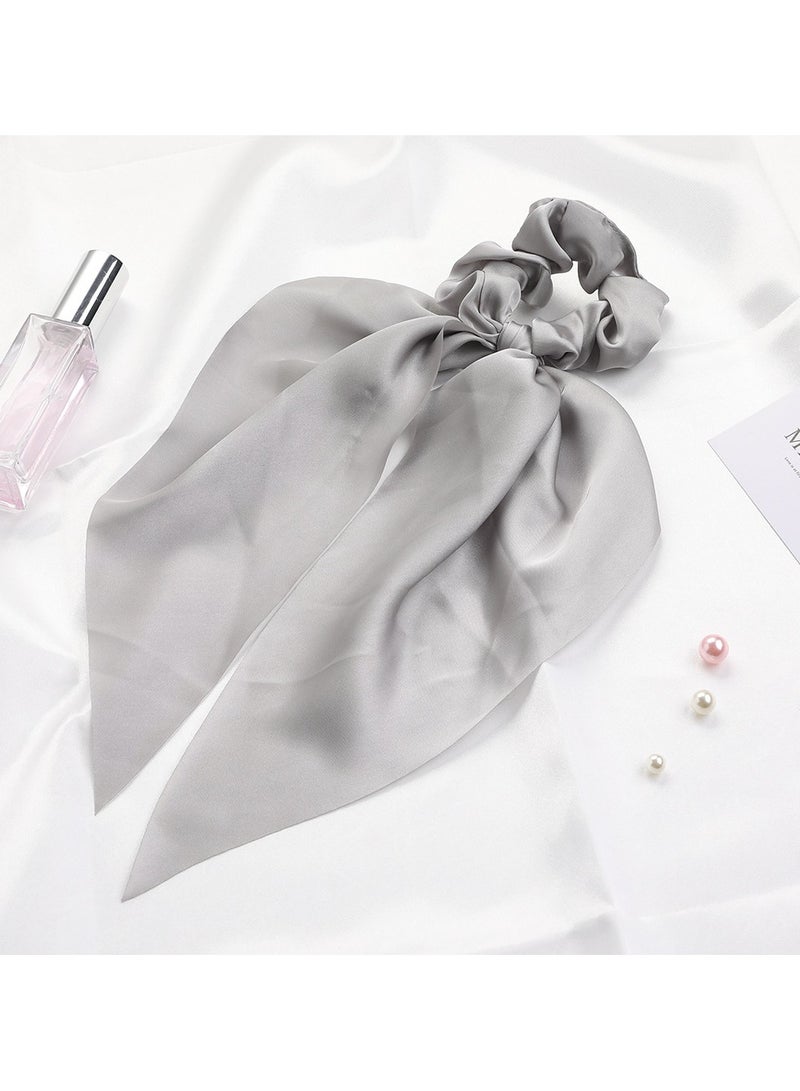 Goolsky 1PC Summer Beach Strap Hair Circles New Double Layer Bow Hair Circles Women's Sweet Candy Color Fabric Hair Circles Versatile Hair Accessories - Image 2