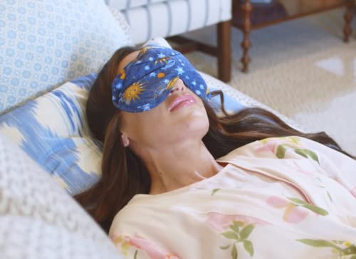 Nature's Approach Aromatherapy Lavender Eye Pillow with Satin Backing Herbal Pack, Celestial Red - Image 2