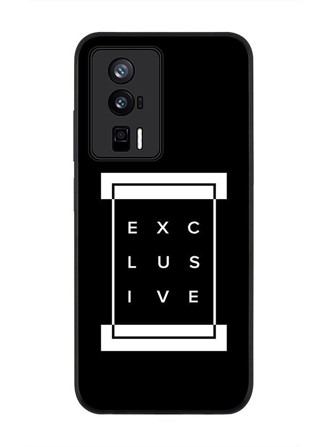 Stylizedd Rugged Black edge case for Xiaomi Poco F5 Pro 5G / Xiaomi Redmi K60 / Xiaomi Redmi K60 Pro Slim fit Soft Case Flexible Rubber Edges Anti Drop TPU Gel Thin Cover - Exclusive - Image 1