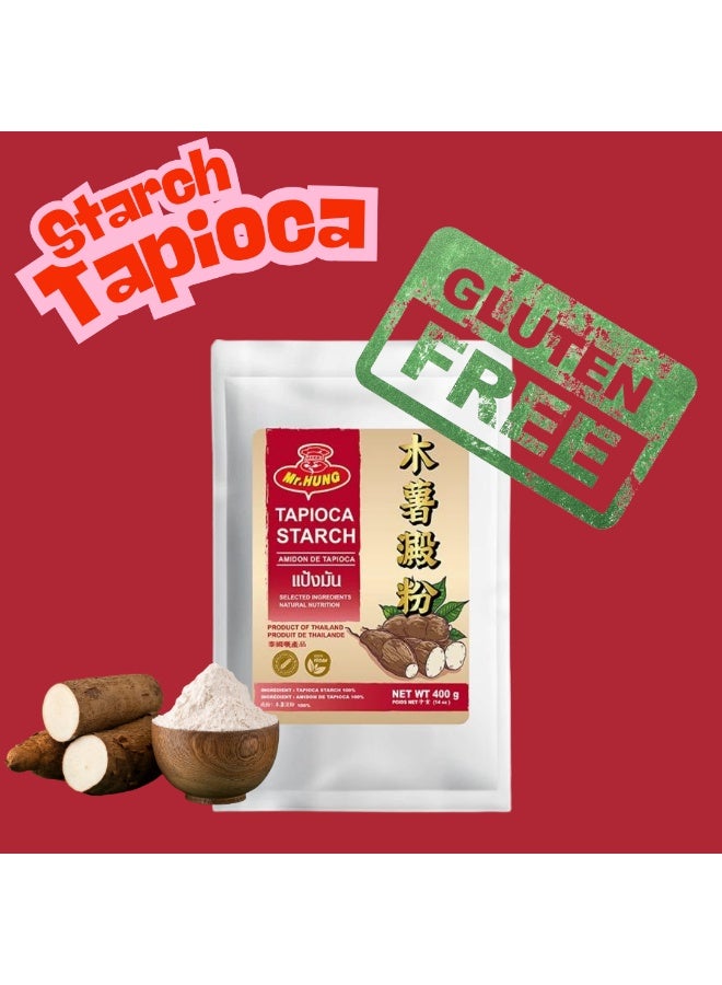 مستر.هانج نشا تابيوكا 400 جم | خالي من الغلوتين | مثالي للخبز والطهي والحلويات - Image 2
