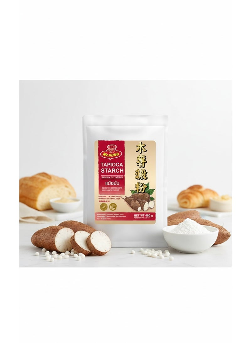 Mr.HUNG Tapioca Starch 400g | Gluten-Free Thickening Agent | Ideal for Baking, Cooking & Desserts - Image 3