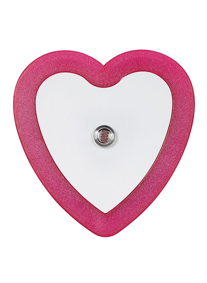 NIBEMINENT Heart-shaped Bedroom Lamp Red 0.038kg - Image 1