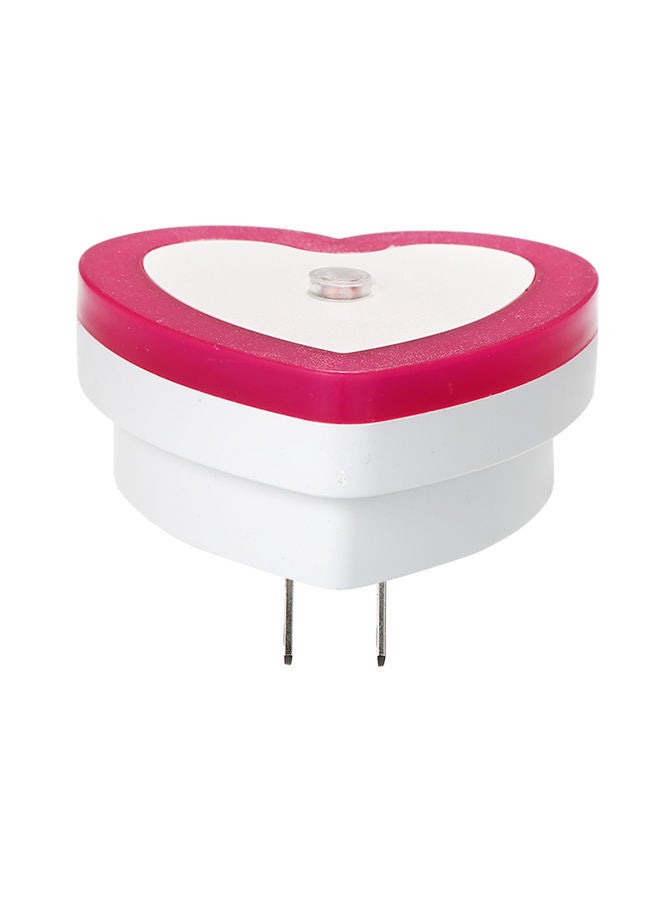 NIBEMINENT Heart-shaped Bedroom Lamp Red 0.038kg - Image 2