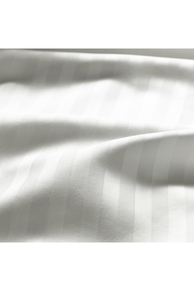 غطاء لحاف و 2 غطاء وسادة، أبيض، 240 x 220/50 x 80 سم - Image 5