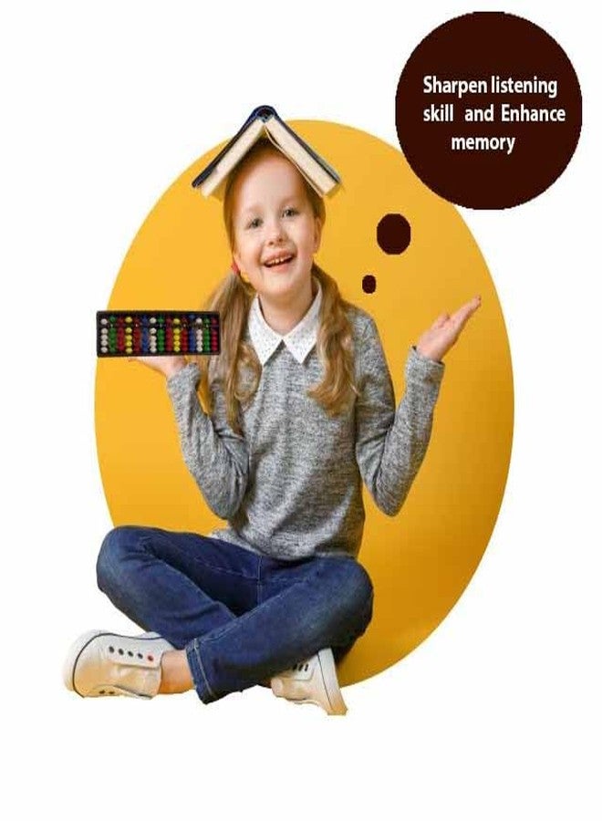 Spillbox Abacus Math Learning Kit for Kids 15 Rod Multicolor White Beads(Pack of 10) - Image 4