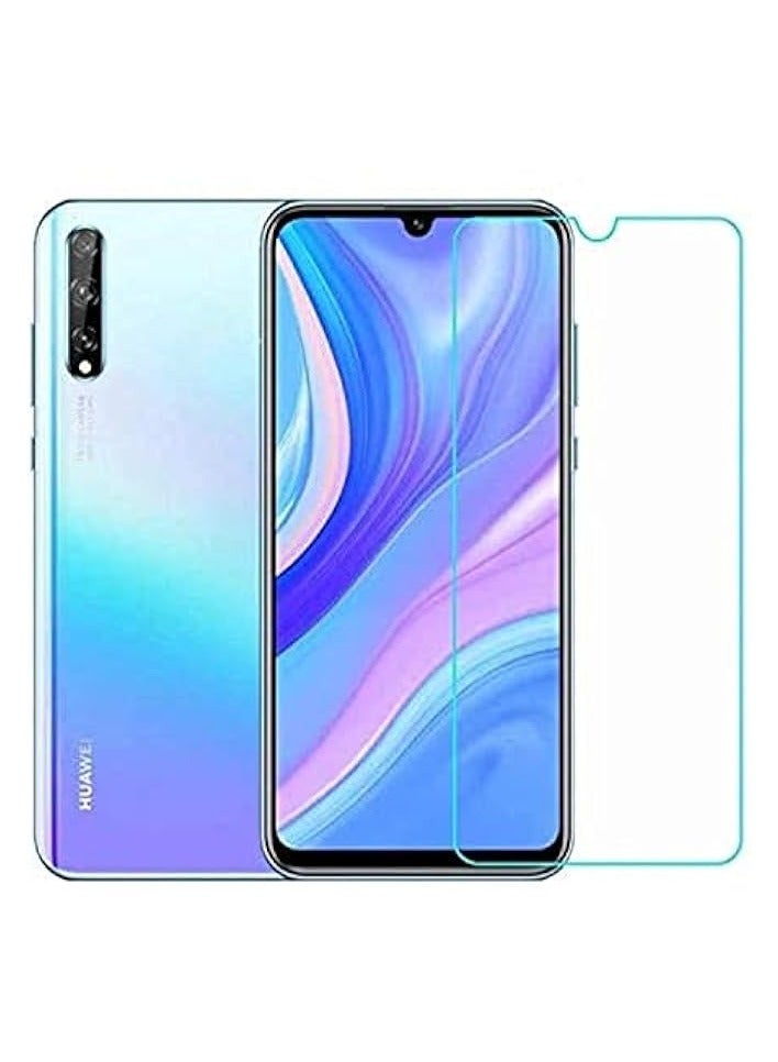 بروماس واقي شاشة هواوي Y8p زجاجي لاصق كامل ضد الانفجار 2.5D لهاتف هواوي Y8p