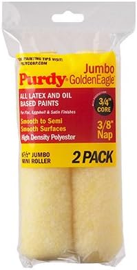 Purdy 140626022 65 x 038 in Golden Eagle Jumbo Mini Roller Cover  2 Pack2 - Image 2