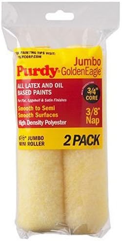 Purdy 140626022 65 x 038 in Golden Eagle Jumbo Mini Roller Cover  2 Pack2 - Image 3