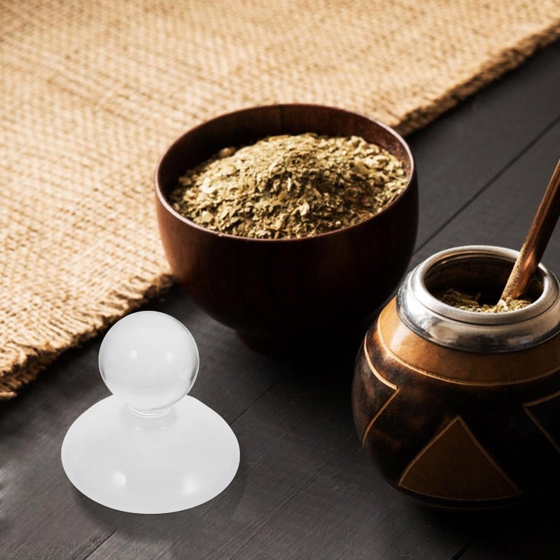 Frosted Round Head Grinding Pestle High Temperature Resistant for Oil Painting Pigment and Mineral Mixing - Image 5