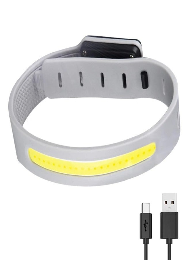 STAR WORK Led Light Wrist Band | Type-C Rechargeable | Armband Lend Bands for Cycling Running Trekking Jogging Camping | Blinking Flash Light | Outdoor Accessories for Night & Day (Fits All Size) - Image 1