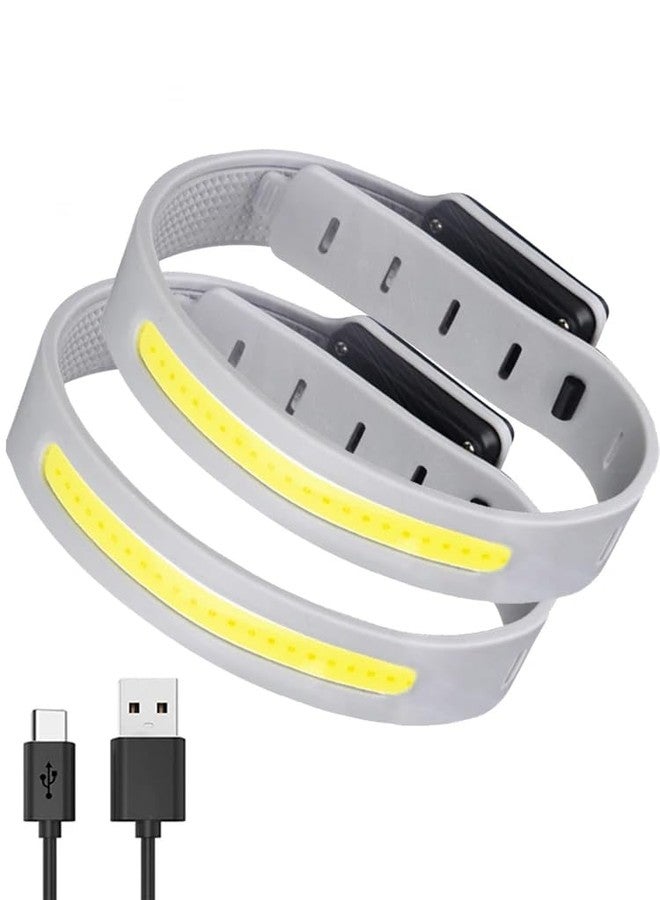 STAR WORK Led Light Wrist Band | Type-C Rechargeable | Armband Lend Bands for Cycling Running Trekking Jogging Camping | Blinking Flash Light | Outdoor Accessories for Night & Day (Fits All Size) - Image 3