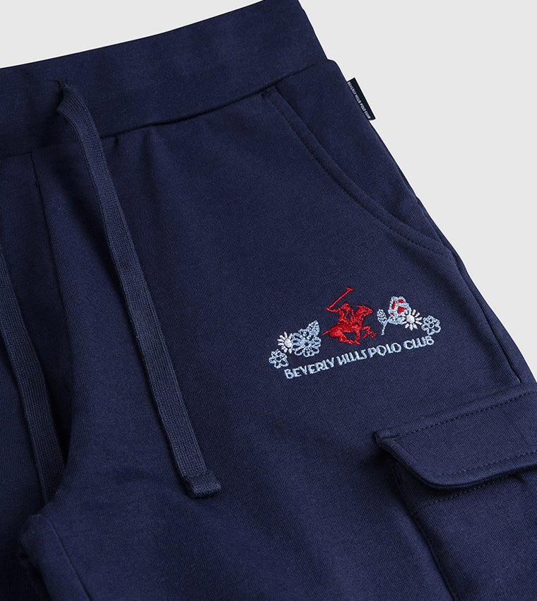 BEVERLY HILLS POLO CLUB Girls Regular Fit Joggers - Image 3