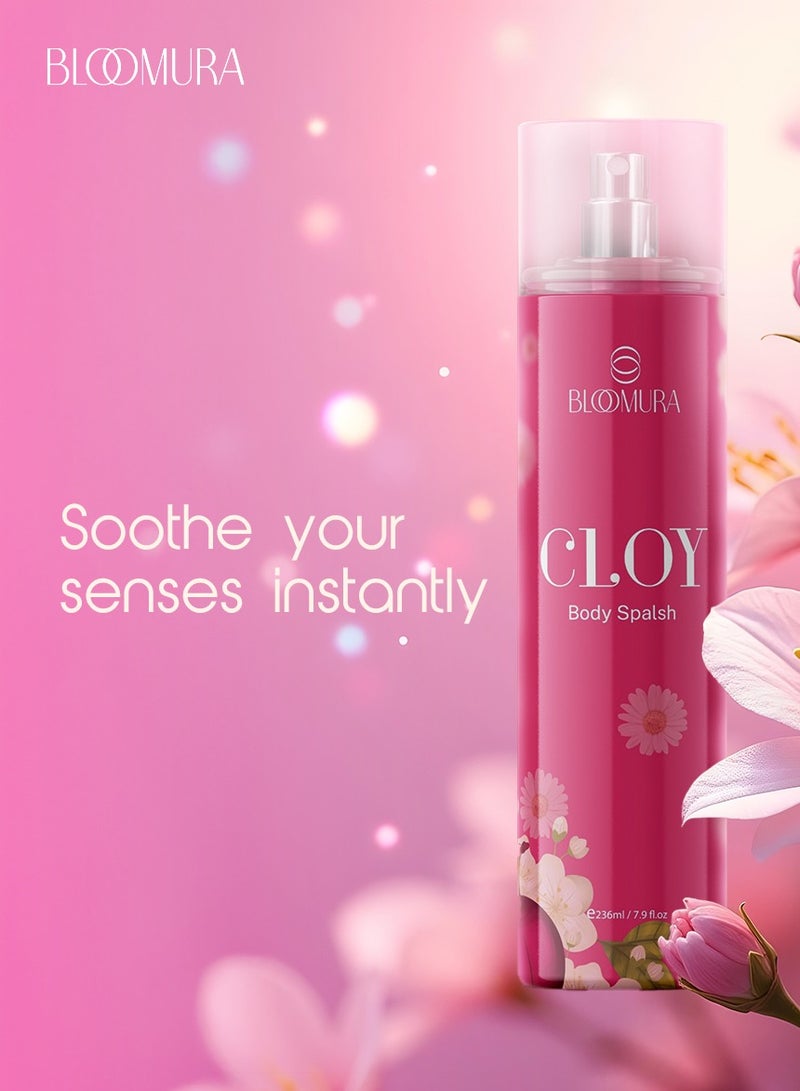 Bloomura Bloomura Cloy, Body Splash For Women  - Image 2