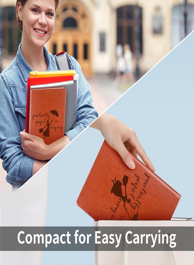 WHLBHG دفتر ملاحظات جلدي من WHLBHG، هدية مثالية لمحبي فيلم ماري، بتصميم مظلة مميزة، هدية رائعة لمحبي الفيلم (مثالية بكل المقاييس). - Image 5