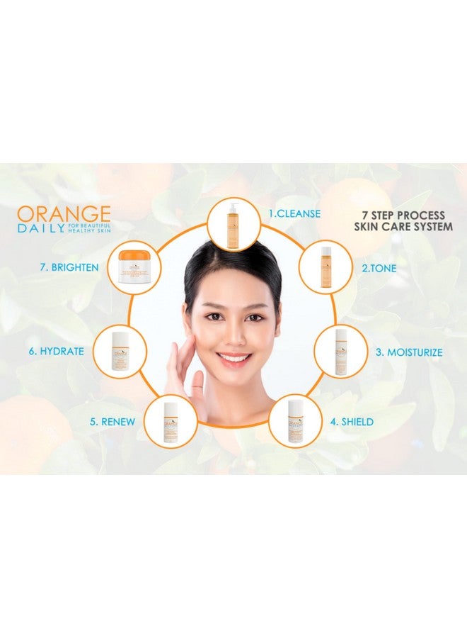 أورانج دايلي تونر يومي بفيتامين سي من OrangeDaily لبشرة أكثر صحة، خالٍ من الكحول ومُعزز بالشاي الأخضر ومستخلص الطحالب ومستخلص لحاء الصفصاف، 150 مل - Image 4