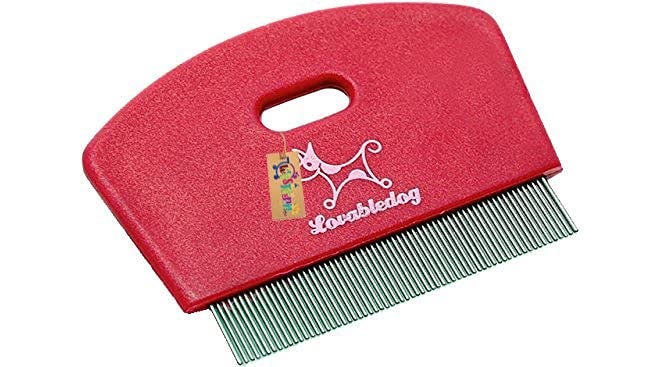 Western Era Comb for Grooming Cum Massager and Safety for Dog, Puppy, Cat, Kitten (Random Colour) - Image 1