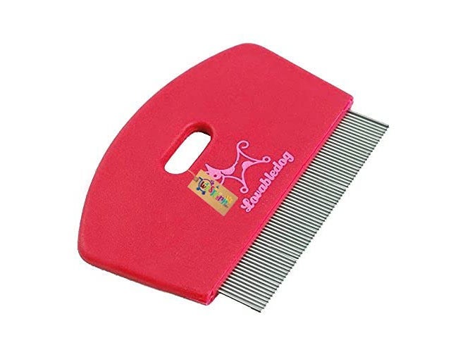 Western Era Comb for Grooming Cum Massager and Safety for Dog, Puppy, Cat, Kitten (Random Colour) - Image 2