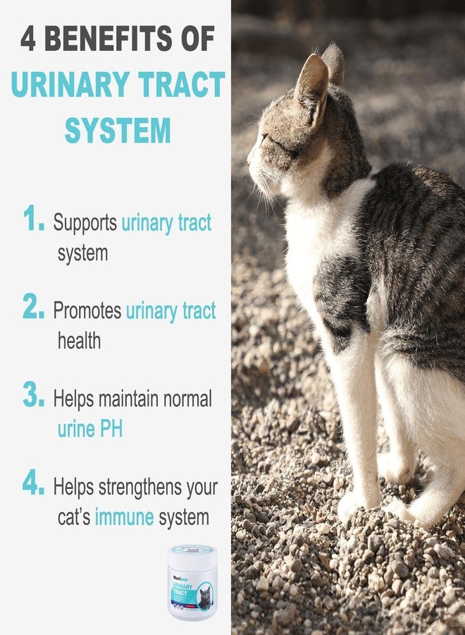 Marimer Urinary Tract Support for Cats - Cranberry, D-Mannose & Marshmallow Root - Chicken Flavor Soft Chews - Bladder & Kidney Health Supplement - 100 Chews - Image 2