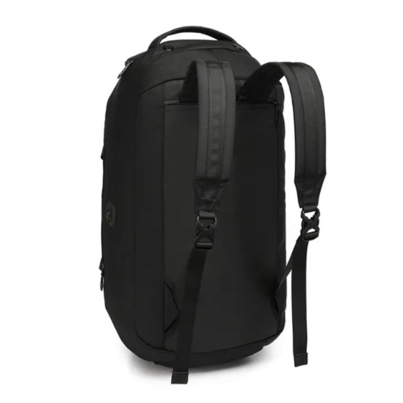 OZUKO Waterproof Oxford Travel Duffel Bag With Shoe Compartment, 40 L, Lightweight Weekender Gym Bag for Men, Black, 9651 - Image 5