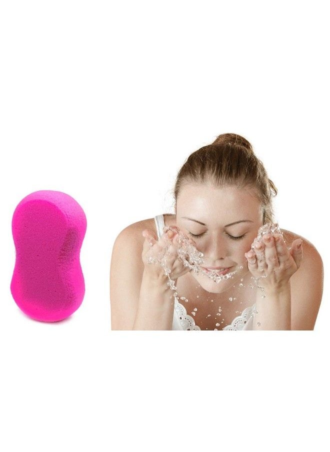 Leysin Facial Cleaning Wash Puff Sponge Care Face Cleansing Soft Pad For Girls And Women Pack Of 1  - Image 4