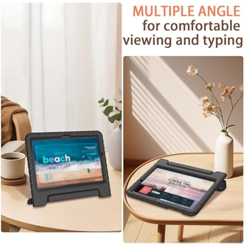 Kids Case for Samsung Galaxy Tab A9+/A9 Plus 11 Inch 2023 Case with Built-in Screen Protector, Light Weight Shock Proof Handle Stand Kids Friendly Cover for (SM-X210/X216/X218),Black - Image 4