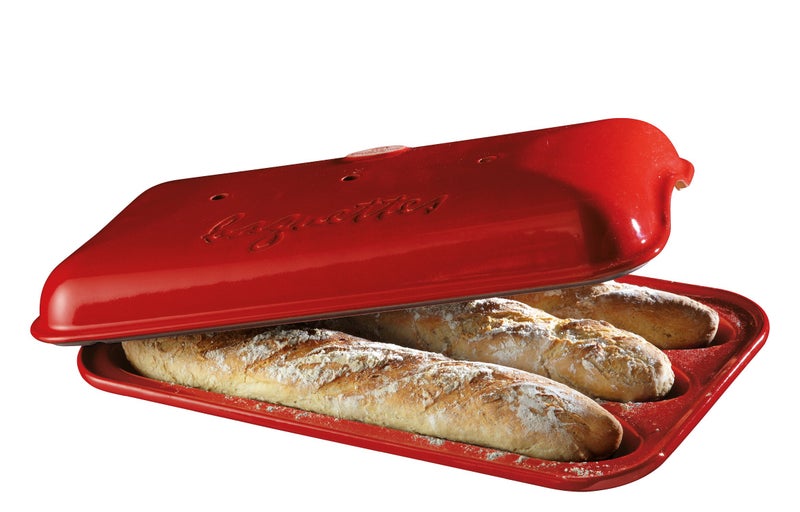 Emile Henry Baguette Baker | Burgundy - Image 1