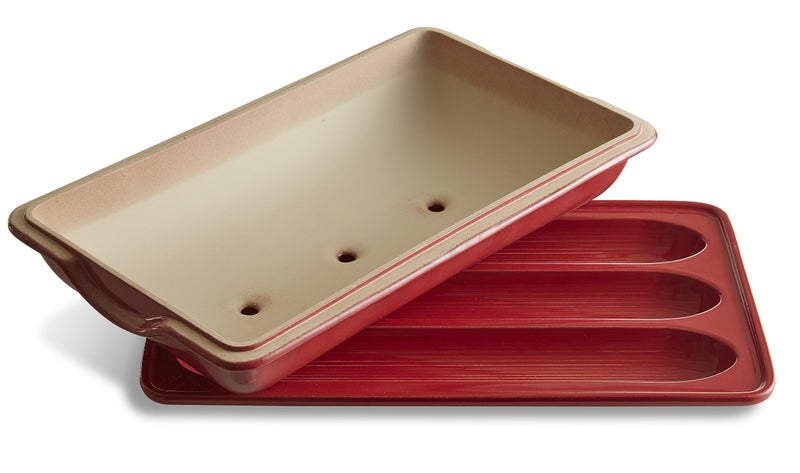 Emile Henry Baguette Baker | Burgundy - Image 3