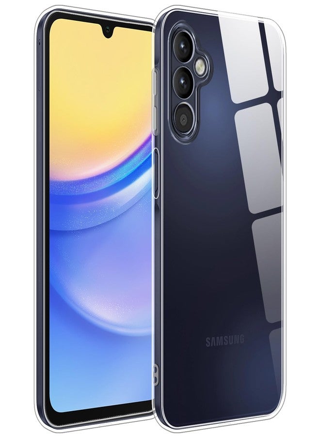 TENOC Phone Case for Samsung Galaxy A15 5G, Clear Case Shockproof Protective Bumper Slim Cover - Image 1
