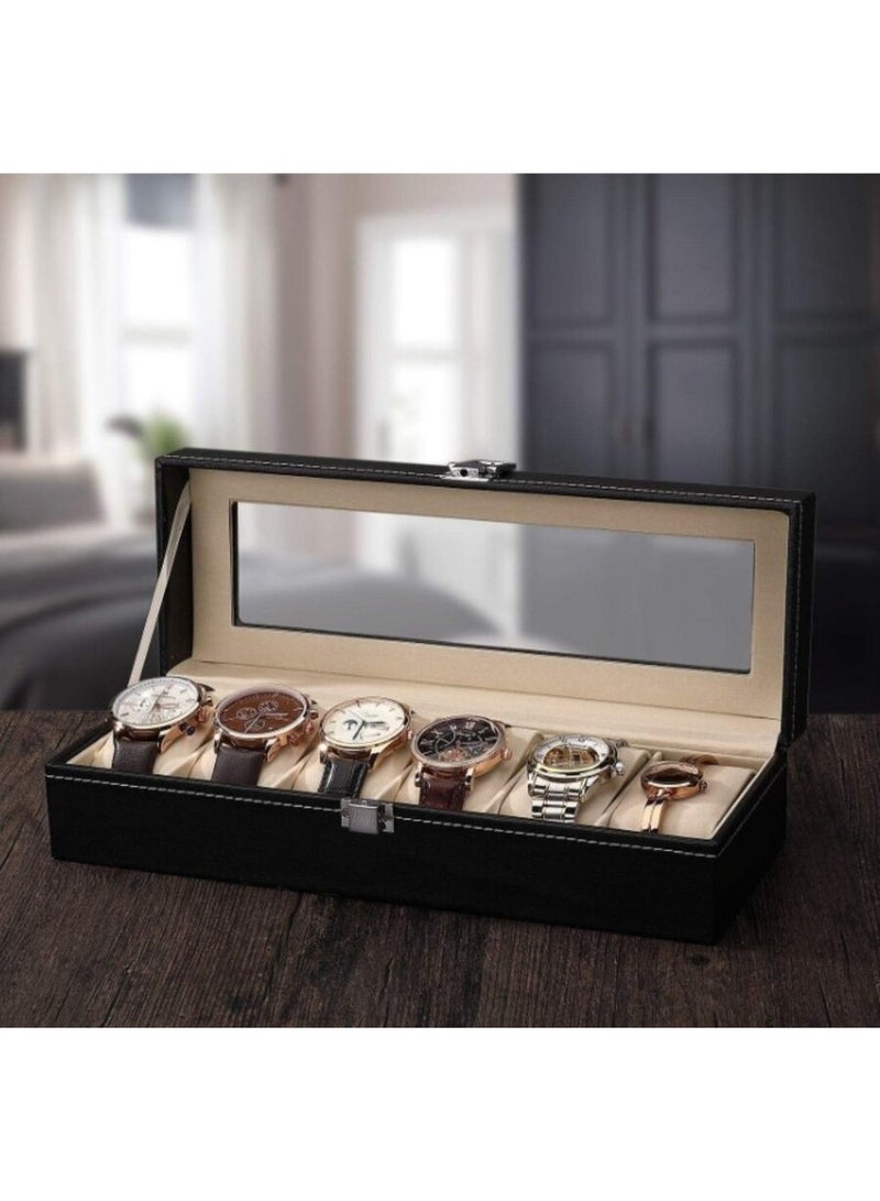 صندوق تخزين لعرض الساعات من 6 أقسام - للجنسيين - Image 4