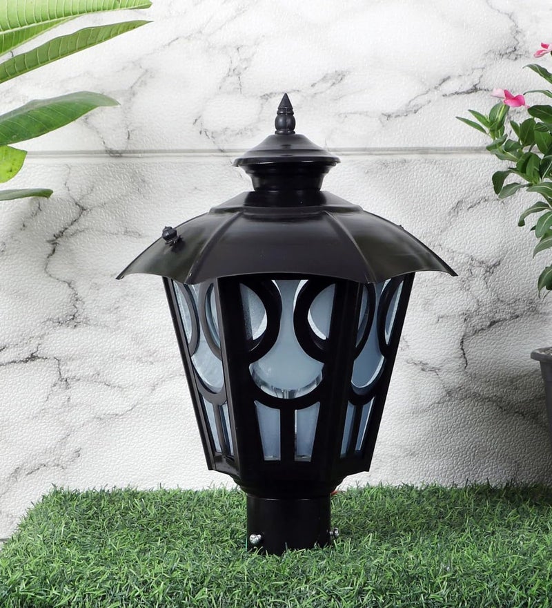 WHITERAY Gate Light Lamp for Outdoor Pillars Post Top Fixture for Pathway, Garden, Patio, Porch, Entrance, Walkway Farmhouse, Boundary and Landscape Lighting (Without Bulb) - Image 2