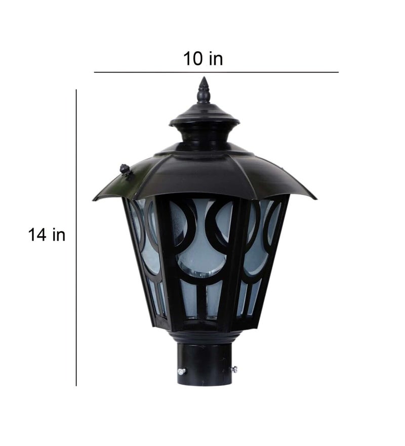 WHITERAY Gate Light Lamp for Outdoor Pillars Post Top Fixture for Pathway, Garden, Patio, Porch, Entrance, Walkway Farmhouse, Boundary and Landscape Lighting (Without Bulb) - Image 4