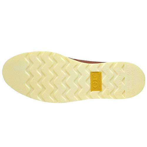 Golden Fox 12" Work Boot Pull On Wellington Wedge Lightweight Outsole for Construction Farming and Ranching (9.5 D(M) US, Brun) Brown - Image 4