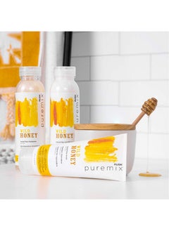 Rusk RUSK PUREMIX Wild Repairing Mask for Dry Hair, Formulated with Honey & Natural Antioxidants to Smooth, Deeply Moisturize and Repair Damaged Hair Cuticle Layer, 6 Oz  - Image 3