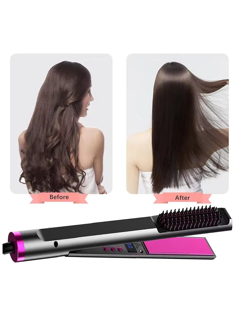 3 in 1 Hair Straightener Flat Iron Ceramic Tourmaline Ionic Hair Straightener and Curler Hair Curler for Long Thick Hair - Image 5