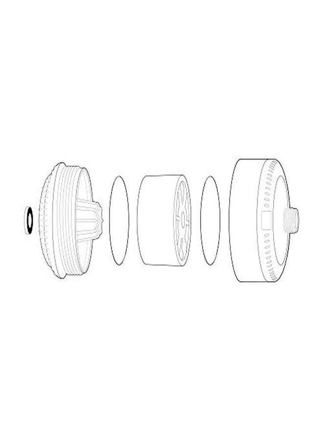 Sprite SL2-WHCT Universal Slim-Line2 Shower Filter, White with Chrome Trim - Image 5