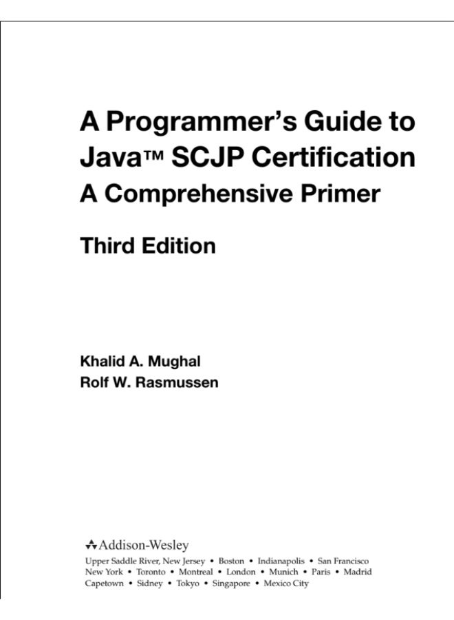 دليل المبرمجين لشهادة Java SCJP: مرجع شامل للتحضير لامتحان CX-310-065 - Image 2