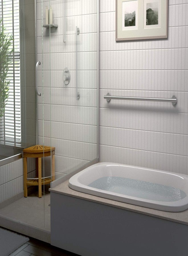 جاتكو مقبض Gatco 889 Latitude II 24" للمنازل العصرية، نيكل ساتان - Image 5