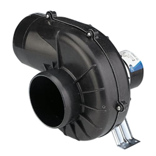 Jabsco 35440-0000 Flexmount DC 250 CFM Blower, Black , 4 inch, 12 volts - Image 1