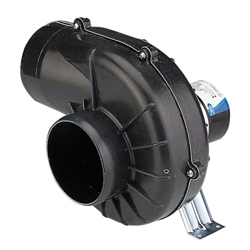 Jabsco 35440-0000 Flexmount DC 250 CFM Blower, Black , 4 inch, 12 volts - Image 3