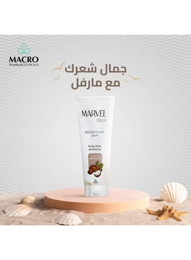 Macro Marvel Cream Restorative Hair Cream With Shea Butter 100gm - Image 4