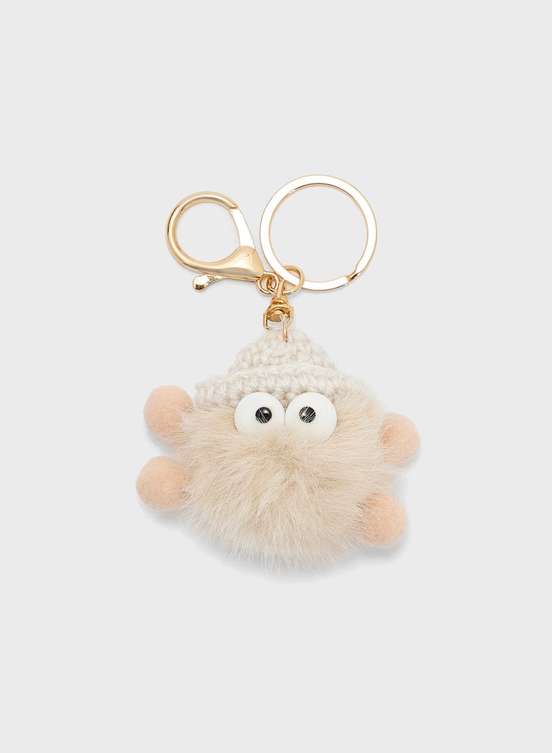 Ginger Fuzzy Buddy Bean Bag Charm  - Image 1