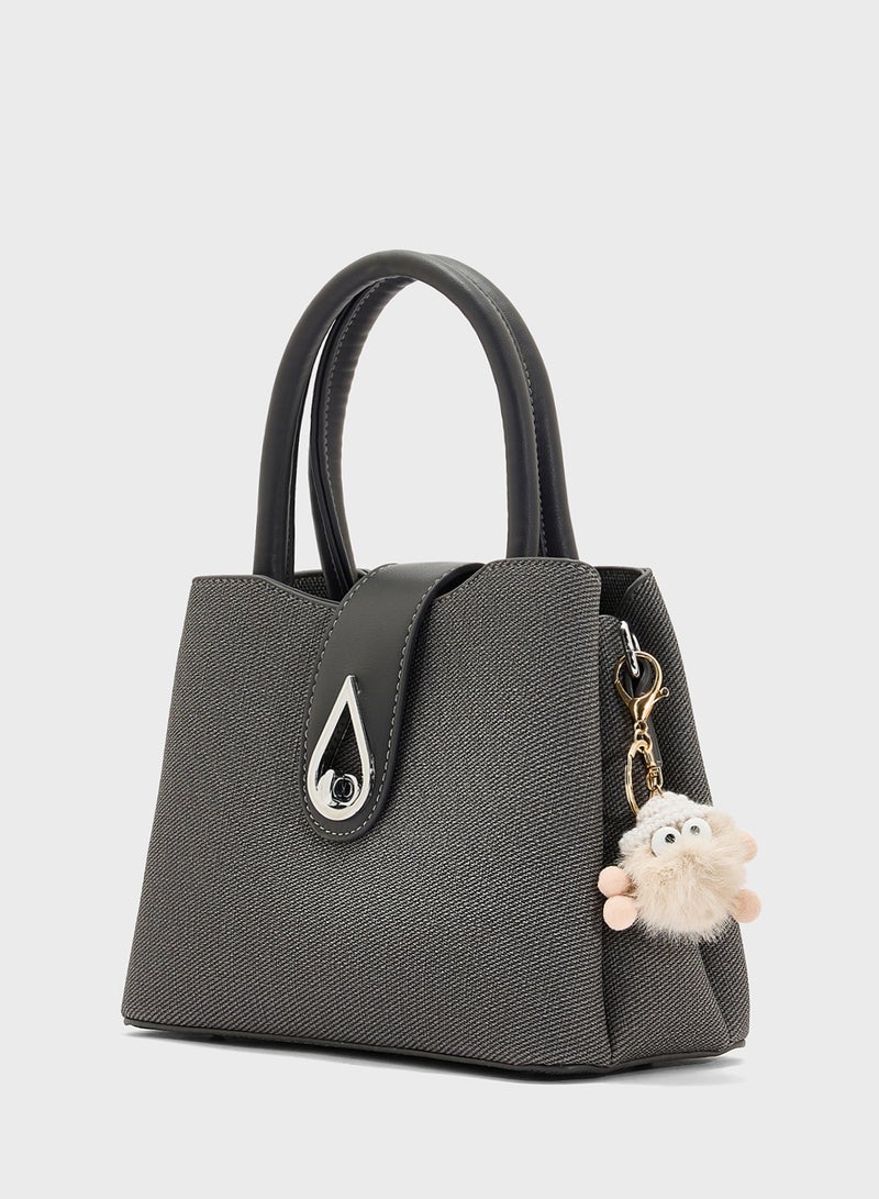 Ginger Fuzzy Buddy Bean Bag Charm  - Image 2